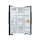 Lodówka Bosch KAD93ABEP Side by Side PerfectFit No Frost 178,7cm Czarna Dystrybutor Kostkarka 562L - 1224629 - zdjęcie 3